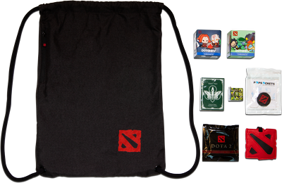 Подарочный набор Valve DOTA 2: The International 8 Swag Bag Kit