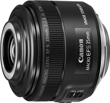 Canon EF-S 35mm F/2.8. IS STM Macro Black (2220C005)