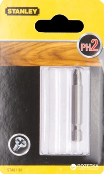 Бита посилена Stanley PH2 50 мм 1 шт. (STA61161)