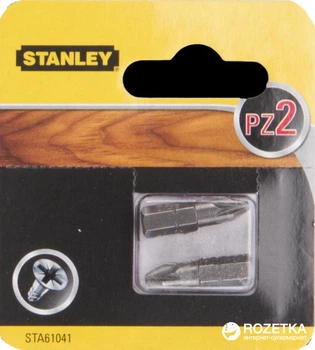 Бита Stanley PZ 2 x 25 мм 2 шт (STA61041)