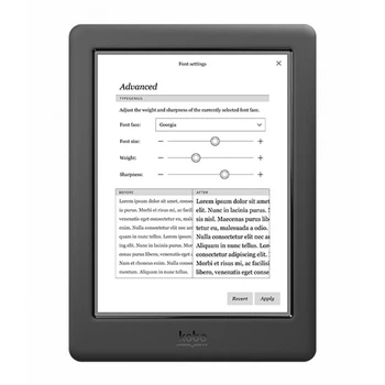 Электронная книга Kobo Glo HD Black