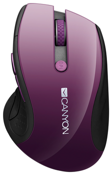Мышь Canyon CNS-CMSW01P Wireless Purple/Black