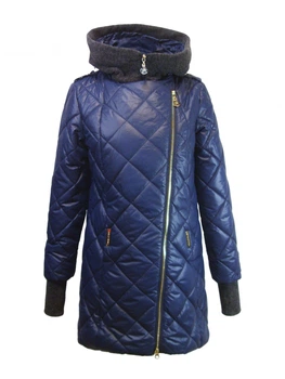 Пальто Anernuo 1642 150 см Синее
