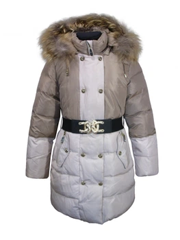 Пальто зимове Bilemi 714996 158 см Бежевий