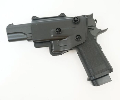 Страйкбольний пістолет Galaxy G6+ (Colt M1911) із кобурою