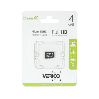 Карта пам'яті microSD 4 Гб Verico