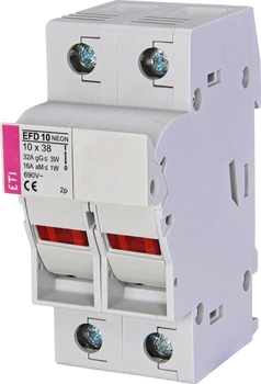 Роз'єднувач запобіжника ETI EFD 10 NEON 2p 32А 690В 2540023