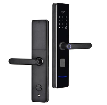 Умный замок Qleung G1L Black
