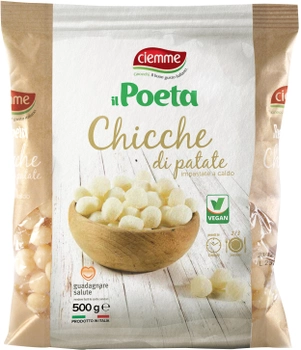 Ньокки картофельные Ciemme Alimentari Il Poeta мини веганские 500 г (8033087770223)