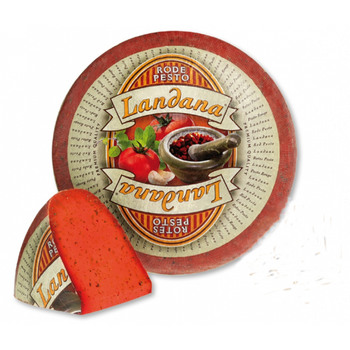 Сыр гауда Landana Red Pesto 50% 300 г