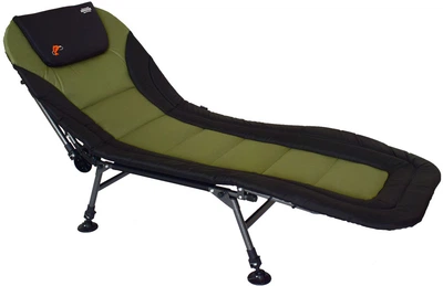 Коропове ліжко-розкладачка Novator R-1 Comfort 81 х 74 х 18 см Зелено-чорна (201939)