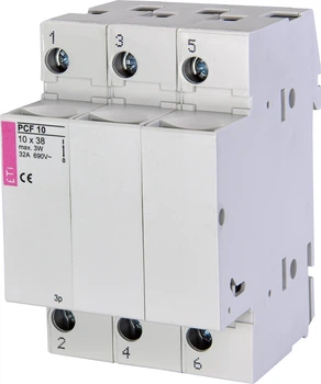 Роз'єднувач запобіжника ETI PCF 10 3p 32А 690В 2550004