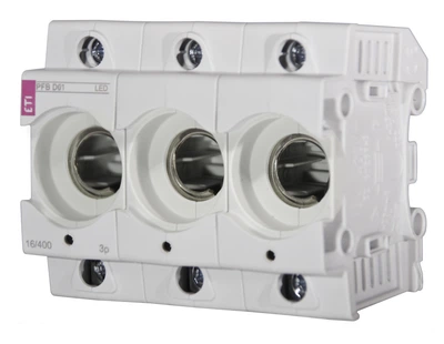 Тримач запобіжника ETI PFB D01 16А 3p LED Е14 2510014