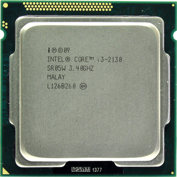 Процесор Intel Core i3-2130 3.4GHz/3MB/5GT/s (SR05W) s1155, tray
