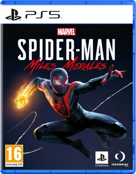 Гра Marvel Spider-Man: Miles Morales для PS5 (Blu-ray диск, Russian version)