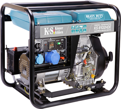Генератор дизельний Konner&Sohnen KS 8102HDE