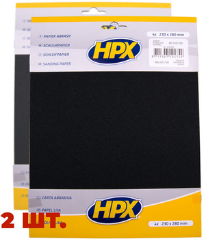 Абразивні аркуші HPX P80-P120-P180 для вологого шліфування 8 шт. (KOMPLEKT_235920)