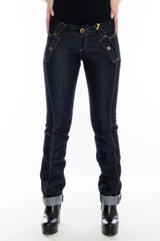 Джинсы OMAT jeans 9646-737 W 26 Темно-синие