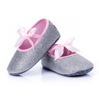 Пінетки тапки Little star ATTRACTIVE (003 срібло) р.20-21