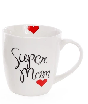 Кухоль порцеляновий Super Mom, 520 мл