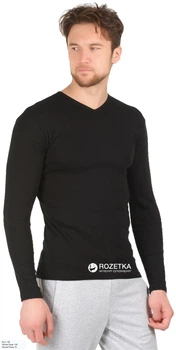 Футболка з довгими рукавами НатаЛюкс 21-1309 XL Чорна (2113093290941)