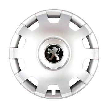 Автомобильные колпаки SKS 212 R14 4 шт Серебристые (с логотипом Peugeot)