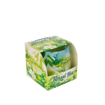 Свеча ароматизированная Bartek S152-2 Green Tea 7х7 см