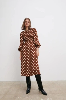 Плаття Zara в горохи 8521/365 - S