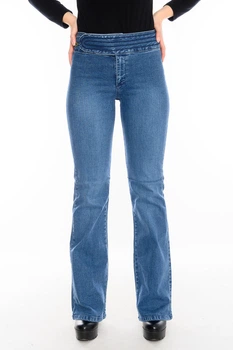 Джинсы Omat jeans 9070 Клеш W28 L32 Синие