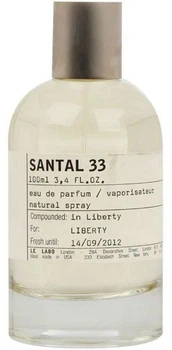 Тестер Парфюмированная вода унисекс Le Labo Santal 33 100 мл (ROZ6400105641)