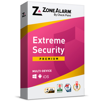 ZoneAlarm Extreme Security Yearly subscription for 25 Users