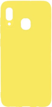 Чохол-накладка TOTO 1mm Matt TPU Case Samsung Galaxy A20/A30 Yellow