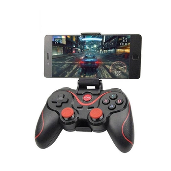Беспроводный игровой геймпад для смартфона, джойстик для телефона WC X3, Bluetooth Gamepad для IOS, Android, TV, PC, VR (X3)