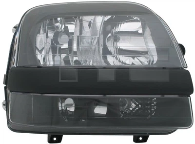 Фара Fiat Doblo I (дорестайл) 2000 - 2005 (Фіат Добло I (дорестайл) 2000 - 2005), права, електр., чорний, без коректора, (TYC)