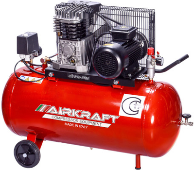 Компрессор воздушный Airkraft AK100-360M-220-ITALY 100 л