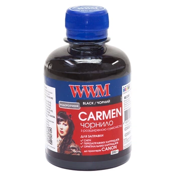 Чернила для Canon Pixma E3640 WWM CARMEN Black 200г CU/B