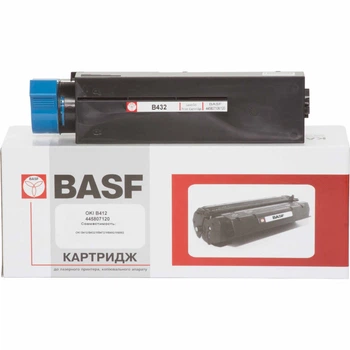 Картридж для OKI Black (45807106) BASF 445&nbsp;807&nbsp;120 Black BASF-KT-B412-445807120
