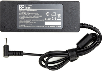 Блок питания PowerPlant для ноутбука Asus (19V 90W 4.74A) (AS90F4530)