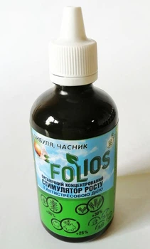 Органічне добриво FOLIOS Цибулю, часник 100мл