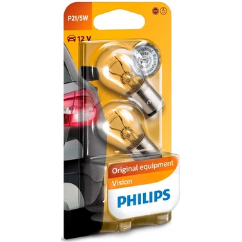 Лампи розжарювання Philips Vision P21/5W 12V 21/5W BAY15d 12499B2