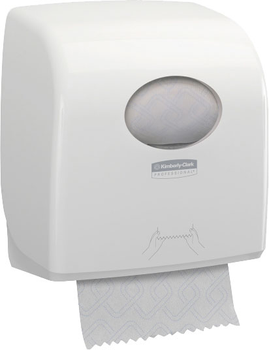 Тримач Kimberly-Clark Professional Aquarius для паперових рушників у рулонах Slimroll білий 7955