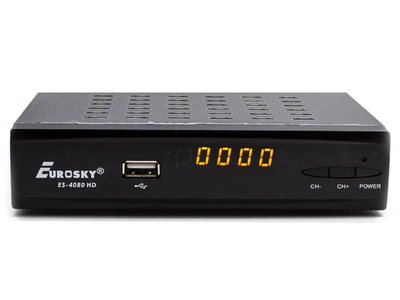 Ресивер Eurosky ES-4080 HD Спутниковый DVB-S/S2 тюнер