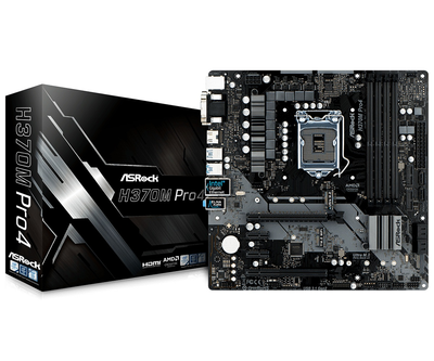 Материнская плата ASRock H370M Pro4 Socket 1151