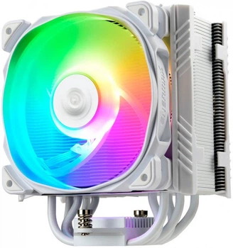 Кулер процессорный Enermax ETS-T50 AXE ARGB (ETS-T50A-W-ARGB), Intel: 2066/2011-3/2011/1200/1150/1151/1155/1156/1366/775, AMD: FM1/FM2/FM2+/AM2/AM2+/AM3/AM3+/AM4, 160x138.7x112.5мм, белый, 3 pin, 4-pin