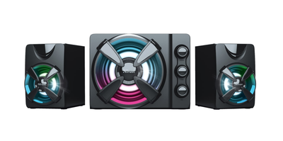 Колонки для ПК Trust 2.1 Ziva RGB Black