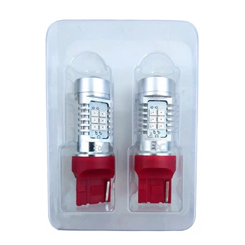 Светодиодные лампы W21W-T20 Led в габариты Carlamp 4G-Series (4G21/7440)
