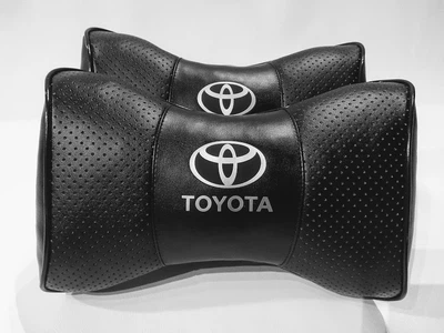 Подушка на підголівник в авто Toyota 2 шт 00348
