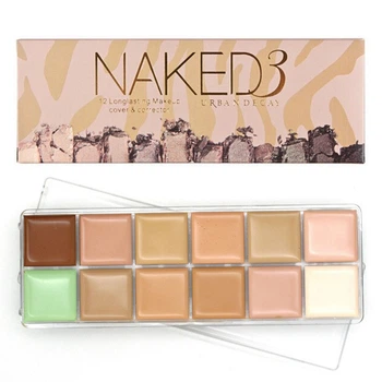 Палитра консилеров и корректоров Naked 3 12 штук