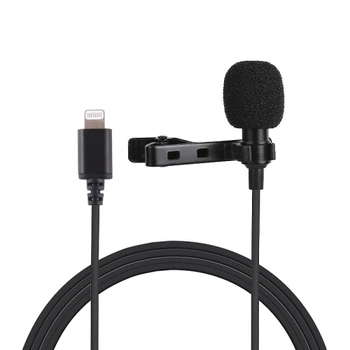 Микрофон петличка Puluz PU426 1,5м (for iPhone)