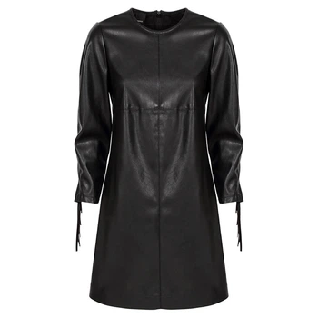 Плаття Pinko 1N12KR7105 S тороки на рукавах чорне